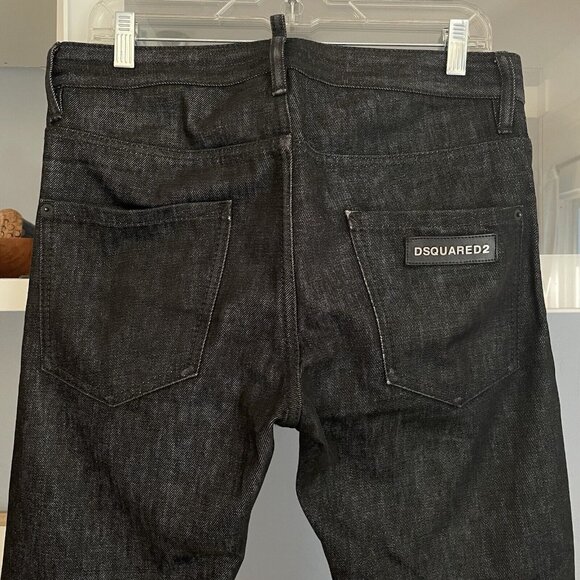 DSQUARED2 Mens Cool Guy Selvedge Denim Jeans Sz 44 Slim Straight - 31" waist - Picture 4 of 12